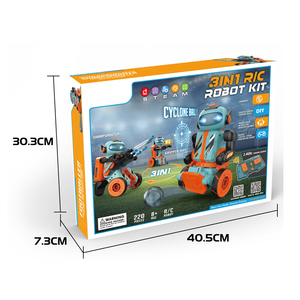 Kouyikou 3 in1 STEM Bildungs programmierung Roboter Multifunktion aler RC-Baustein Smart Robot Toys - Product Image 3