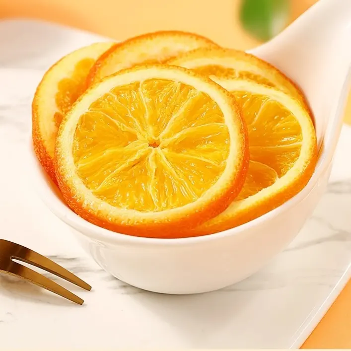 Fruta en conserva, fruta confitada, naranja seca, rodajas de fruta confitada, naranjas confitadas, rodajas de naranja teñidas con azúcar