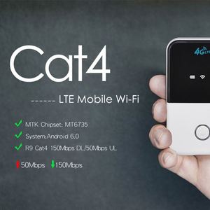 เราเตอร์ WiFi ขนาดเล็ก4G 4G LTE, โมเด็มพกพาแบบพกพาไร้สาย Wi-Fi ฮอตสปอต Wi-Fi สำหรับมือถือเราเตอร์ Wi-Fi พร้อมช่องใส่ซิมการ์ด