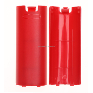 Wii U uzaktan kumanda için yedek plastik pil arka kapak plastik pil arka kabuk kapak - Product Image 4