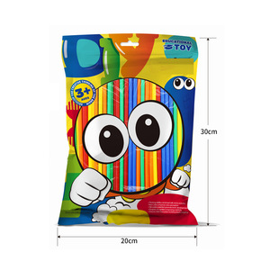 智能塑料棒积木套装方形三角形圆管儿童积木 - Product Image 6