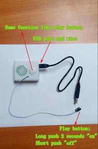 Yüksek ses kalitesi programlanabilir USB Mp3 müzik indir kutusu elektronik mekanizması çekme dize bebeğin eğitim için peluş oyuncaklar - Product Image 6