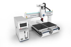 Enrutador CNC de 5 ejes 1212 ATC Escultura de madera Maquinaria de tallado con cambiador de herramientas de carrusel - Product Image 2
