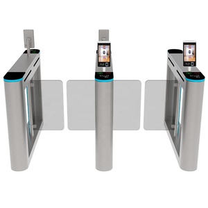 Il tornello ottico dell'oscillazione automatica produce il tornello dell'oscillazione del cancello di controllo di accesso del cancello con il riconoscimento di fronte lettore di impronte digitali RFID - Product Image 4