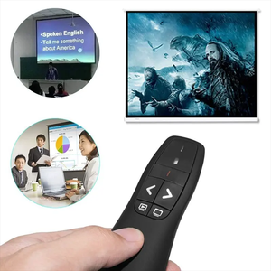 Presentazione PPT 2.4Ghz RF USB Wireless Red Laser page turning pen Presenter Powerpoint 2.4G Pointer Pen Mouse con telecomando - Product Image 6