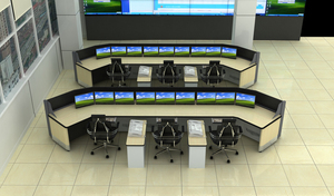 Sala di controllo mobili sala operativa regolabile computer scrivania NOC scrivania scrivania console - Product Image 6