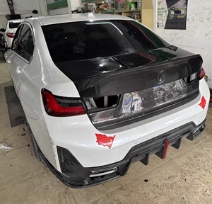 BMW G80M3 için CSL tarzı 3K karbon Fiber bagaj yüksek kaliteli bagaj kapağı modifikasyonu G82M4 yedek arka gövde - Product Image 5
