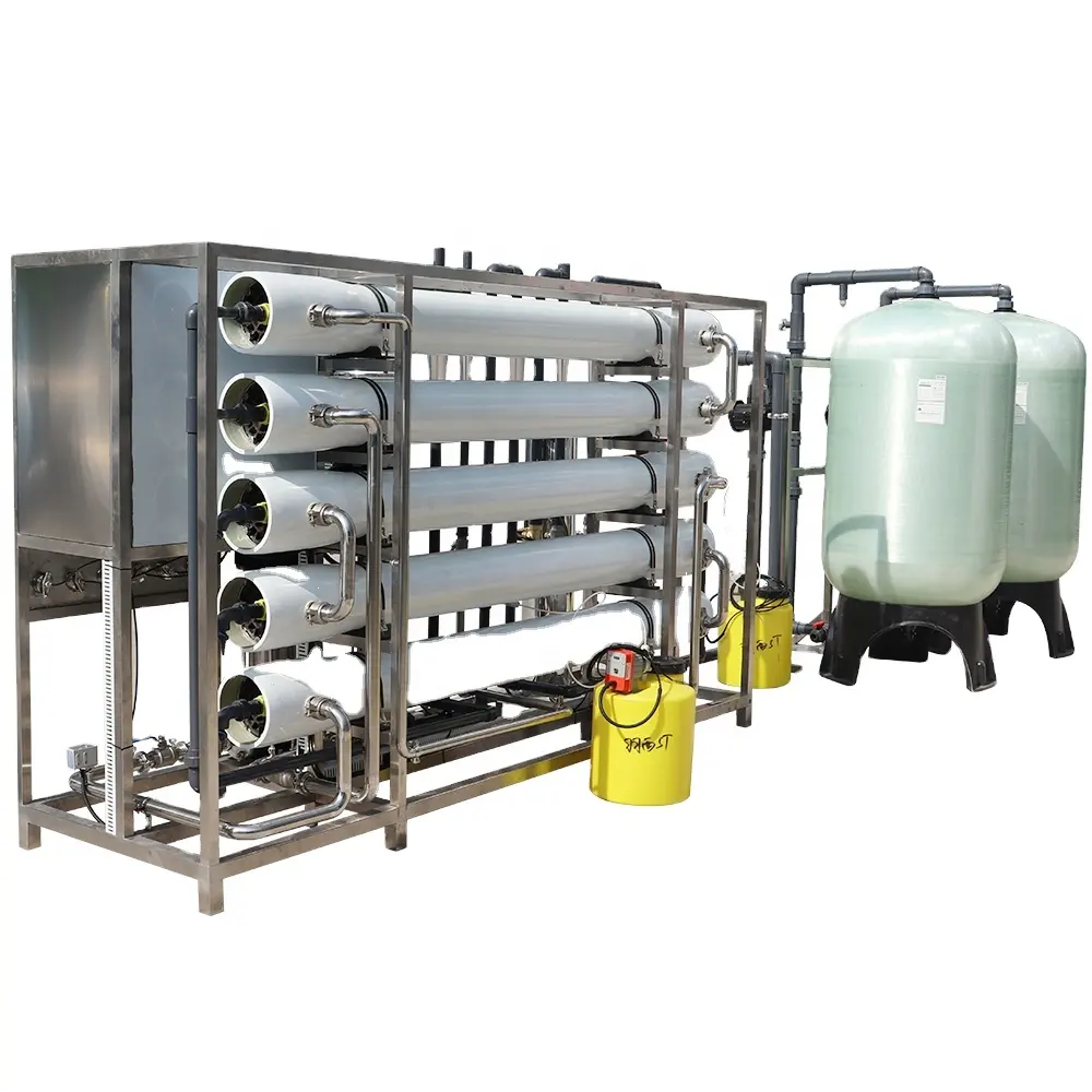 Attrezzatura del sistema di osmosi inversa della macchina di trattamento di osmosi inversa dell'acqua salata per l'annuncio pubblicitario con addolcitore d'acqua