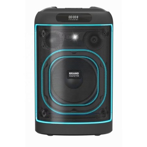 LG-801B 8&quot; Partybox Bluetooth <strong>Speaker</strong> with <strong>USB</strong>, TF Card, Microphone <strong>Input</strong> Portable Karaoke Wireless Home Theater &amp; Music <strong>System</strong> - Product Image 2