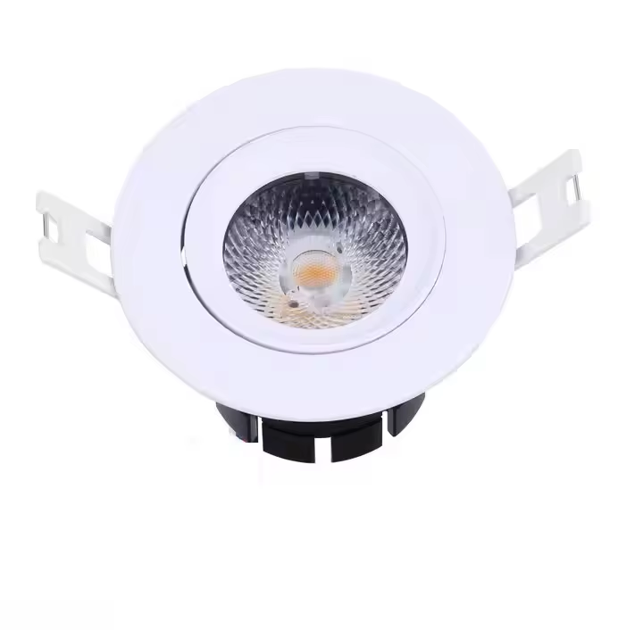 White (IP44/Reflector 60°/66mm cutout)