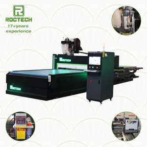 Roctech Good Price RCA1224 <strong>Cnc</strong> <strong>Router</strong> with <strong>Auto</strong> <strong>Loading</strong> <strong>Auto</strong> Unloading <strong>Auto</strong> Labeling for Wood Cutting and Engraving - Product Image 1