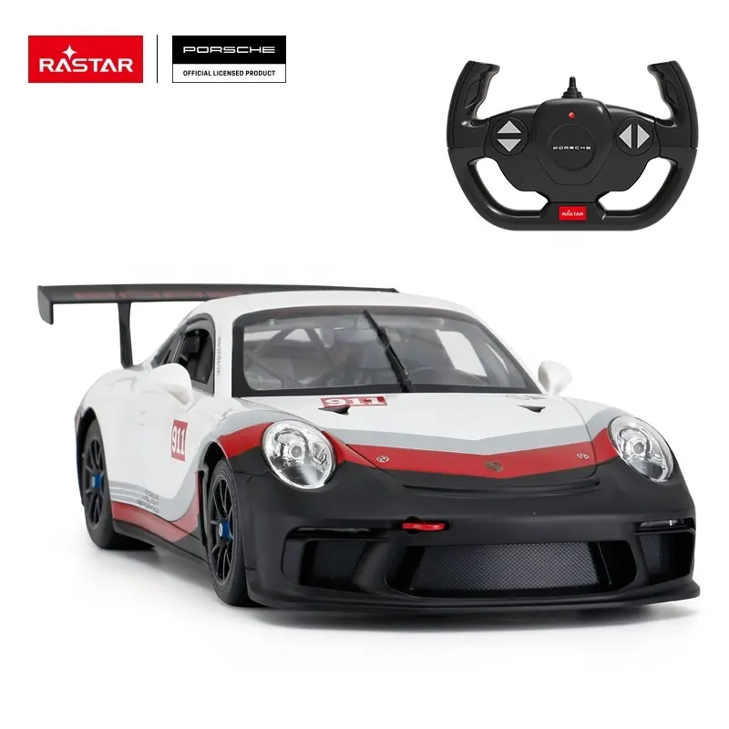 RASTAR Rc Car On Road Racing telecomandato auto giocattoli elettrici per Hobby ad alta velocità 75900 1:14 Porsche 911 GT3 CUP