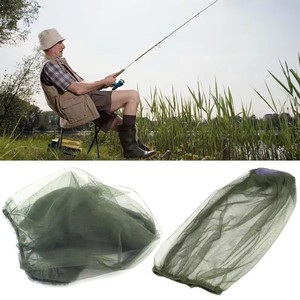Gorro de pesca al aire libre, red antimosquitos para insectos, sombrero repelente de cara, malla para la cabeza, red protectora facial, gorra de viaje para acampar - Product Image 3