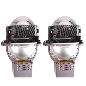 Rectangle <strong>LED</strong> Projector Lens 150W <strong>12V</strong> 3 Light Cup <strong>Reflector</strong> Bifocal Hi Lo Beam <strong>LED</strong> Headlight 3'' Biled Projector Lens for Cars - Product Image 5