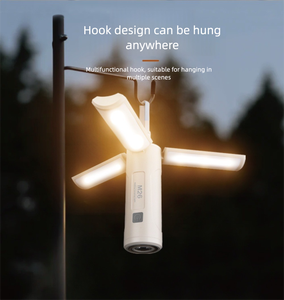 USB sạc Retro LED Cắm trại đèn lồng ngoài trời đèn pin phong cách lều ánh sáng cho bầu không khí và tán ánh sáng - Product Image 4