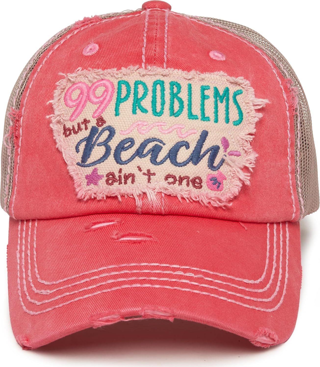 99 problèmes, mais une plage n'est pas un problème - corail