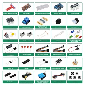 LAFVIN ahududu Pi 4 / 3B Breadboard ile başlangıç kiti LCD1602 ekran için Python C Java Scratch acemi kiti ahududu Pi 5 için
