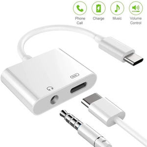 工厂批发免费样品类型C至3.5毫米音频耳机插孔辅助适配器Usb C至3.5毫米音频适配器适用于Ipadpro安卓 - Product Image 1