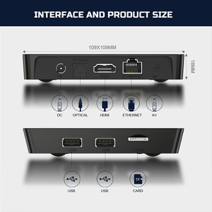 Set-top kutuları 10.0 q Pro Tv kutusu Android 2.4 4K 3D akıllı IPTV kutusu ile G 5G WiFi - Product Image 6