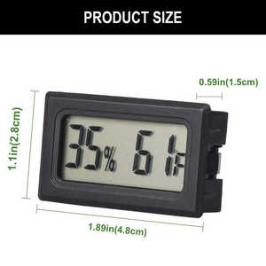 High Quality Mini <strong>LCD</strong> Digital Thermometer Hygrometer Home Temperature &amp; <strong>Humidity</strong> <strong>Sensor</strong> Meter Plastic Mini <strong>LCD</strong> Room Thermostat - Product Image 4