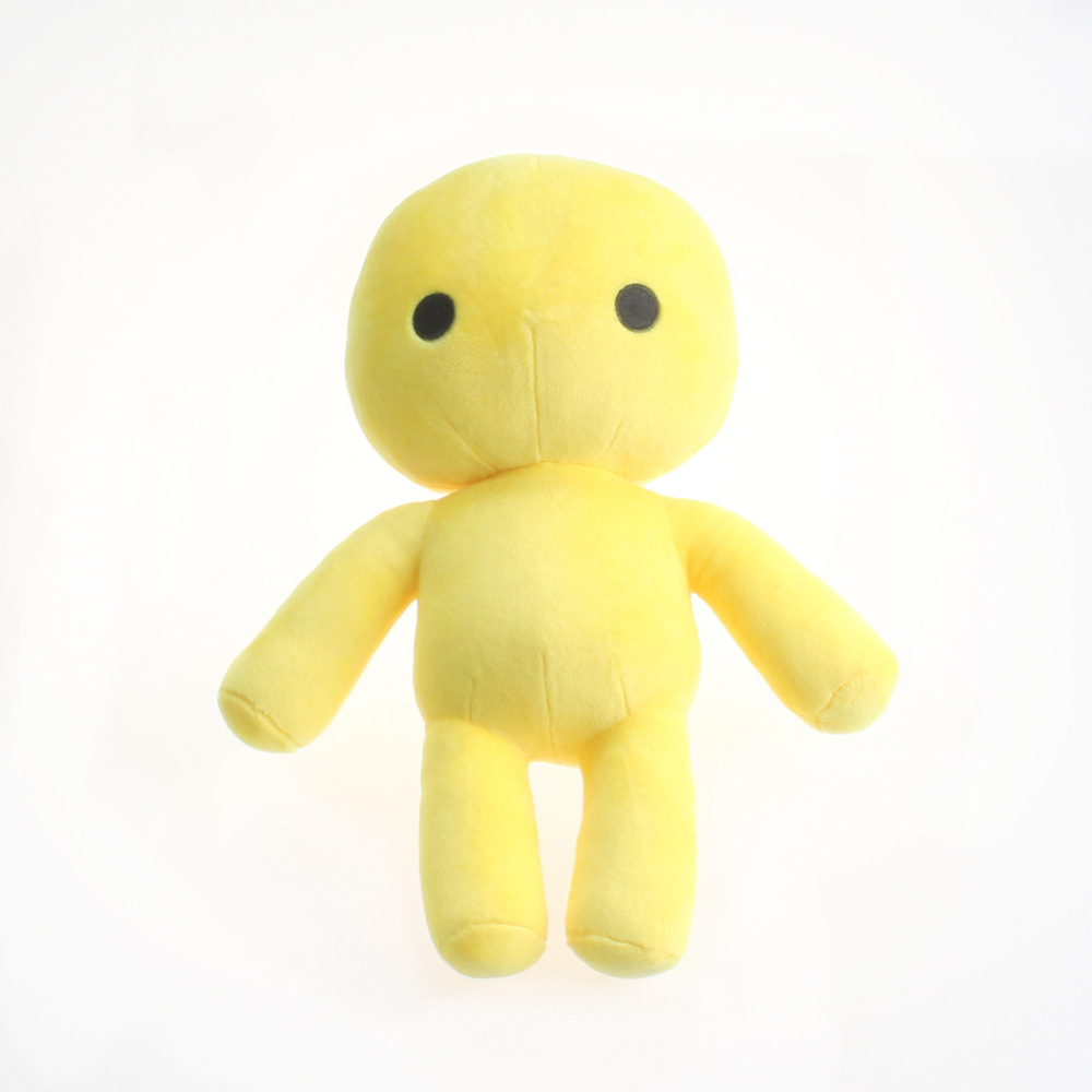 figura amarilla de 30cm