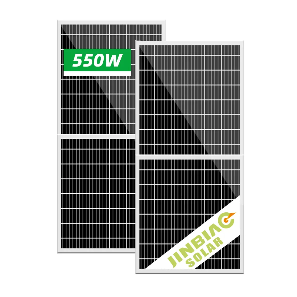 550W setengah sel Mono Perc fotovoltaik PV polikristalin panel surya 1000W