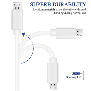 マイクロUSBケーブル急速充電MicrousbコードAndroid電話ケーブルマイクロUSB充電器