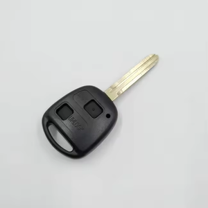 2-Tasten-Fernbedienung Schlüssel anhänger Blank Case Smart Key Shell Cover mit ungeschnittener Klinge Geeignet für Toyota-Zubehör - Product Image 4