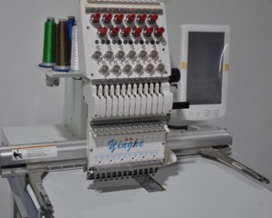 2头9 12 15针高速自动2头刺绣出厂价格机a broder Yinghe电脑会标 - Product Image 6