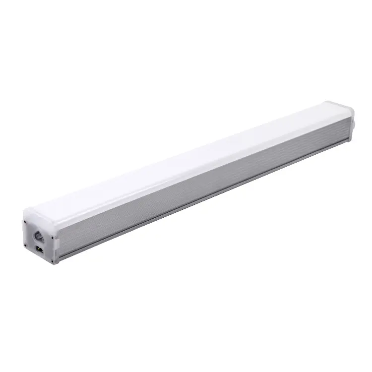 Voltaje 0-10V dimmer 1200mm 60W listón interior enlazable aluminio superficie montada giratoria LED Luz lineal