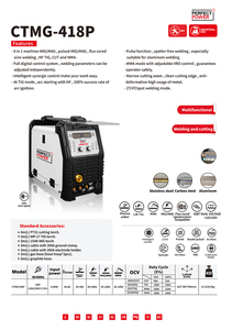 无气焊接MIG焊机10合1焊机等离子切割机便携式焊机 - Product Image 5