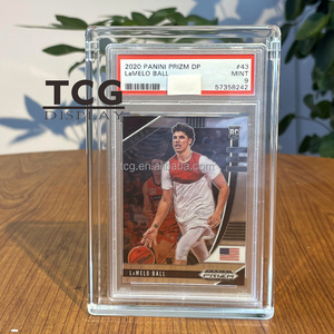 TCG Super Clear Acrylic Graded Trading Card Display Holder Round Shape Protection Case for Pokemon Sports <strong>PSA</strong> BGS CGC Slabs - Product Image 1