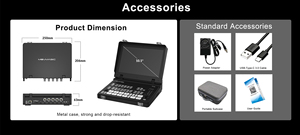 Movmagic Professional <strong>5</strong>-Channel Portable Flip-Top <strong>Video</strong> Switcher - 4K <strong>Input</strong>, Vertical/Horizontal <strong>Switching</strong> for Live Streaming - Product Image 6