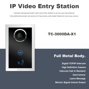 IP Villa Doorbell 7 Inch Support 8CH Home <strong>Security</strong> for Villa Video Door Phone IC Card Unlock Video <strong>Intercom</strong> <strong>System</strong> - Product Image 3