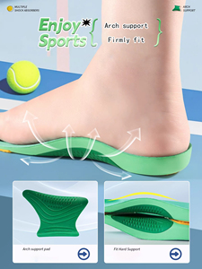 靴のインソール足の動きのための安定したフィット感と快適なインソールソフトシューズパッド - Product Image 4