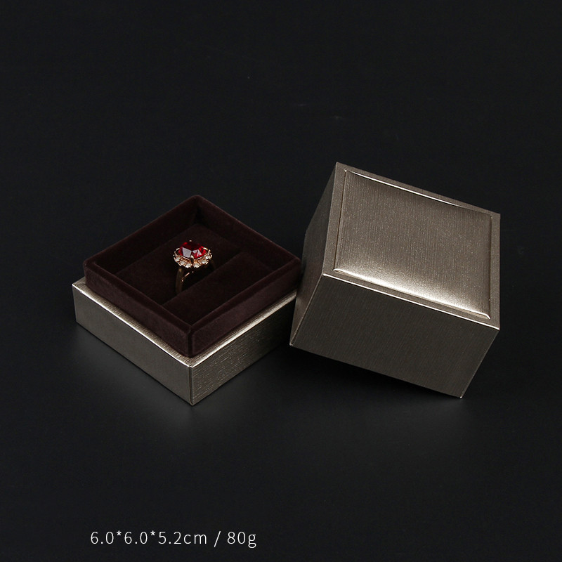 Gold ring box