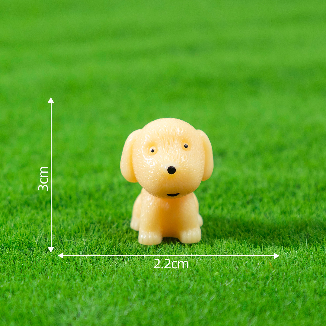 Chien jaune coloré n°8