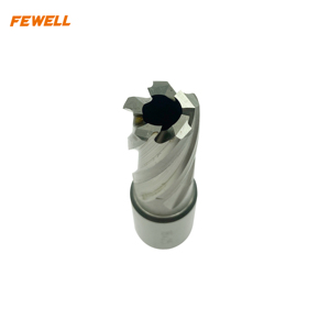 Hole Cutter <strong>Weldon</strong> Shank 18mm HSS Annular Cutter Magnetic Broach Core Drill Bit for Metal Cutting - Product Image 4