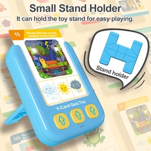 Samtoy Educational 55 Cards Point Cognitive Cards Reading <strong>Machine</strong> Toy Talking Flash Card <strong>Learning</strong> Toys With Change <strong>Language</strong> - Product Image 2