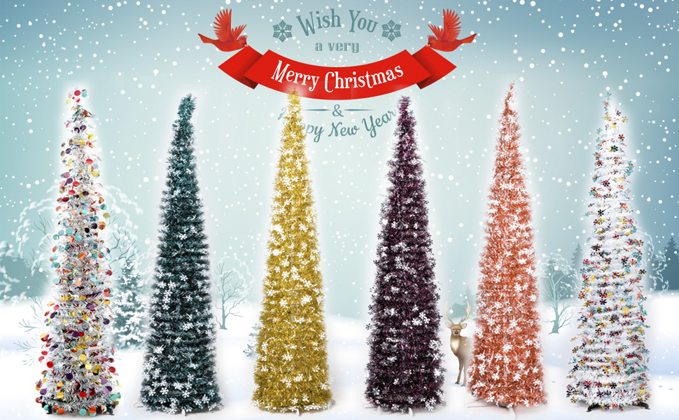 New 2021 Christmas Home Decoration 16.4FT Artificial Christmas Tree