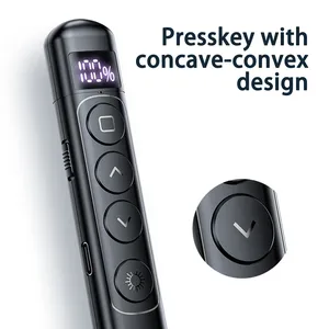 Penna di controllo remoto penna elettronica ricaricabile wireless presentatore di dimostrazione di insegnamento puntatore Laser - Product Image 4
