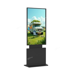 360SPB IFSR55A Drehbarer Bildschirm LCD-Werbe kiosk Boden stehender Krankenhaus Wegweiser Display Museum Interaktiver Kiosk - Product Image 1