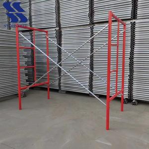 Materiales de andamio Andamio de construcción Andamio de marco de acero ajustable para construcción con características de montaje rápido - Product Image 2
