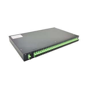 光纤接线板端子盒32端口机架安装PLC分路器托盘 - Product Image 3