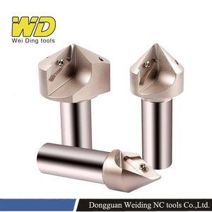 ECC 31005 30 <strong>45</strong> 60 <strong>Degree</strong> <strong>Chamfer</strong> End <strong>Mill</strong> for XCET310404ER Inserts Holder Milling Drill Chamfering Tool