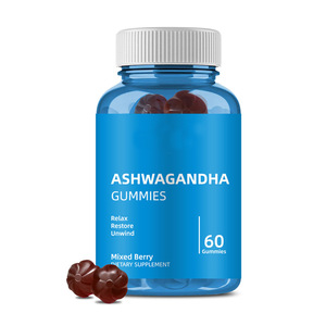 Vagen ashashandha özü ashashandha Gummies stres azaltma ashashandha türmerik sağlıklı duygusal mola ile Ksm-66 Gummies