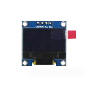 0,91 0,96 1,3 1,9-Zoll-OLED-I2c-Anzeigemodul IIC Serial Yellow Blue Zweifarbig Blau Weiß Kompatibel mit Nano-Display