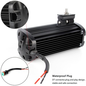 Fabrika 9D APP kontrol 8-53 inç tek sıra Led ışık çubuğu 9-32V RGB sürüş çalışma ışığı araba Offroad ATV spot için tamir - Product Image 3
