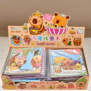 Promocionais Atacado feito à mão Dos Desenhos Animados A7 diy capa Espiral Notepad Bolso Estudante Mini Portátil <span class=keywords><strong>2025</strong></span> caderno de jornal Personalizado