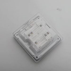 AFORTEC Interruptor High Quality Double Open Double Control Wall <strong>Switch</strong> European British Standard Light Button <strong>Switch</strong> Wholesale